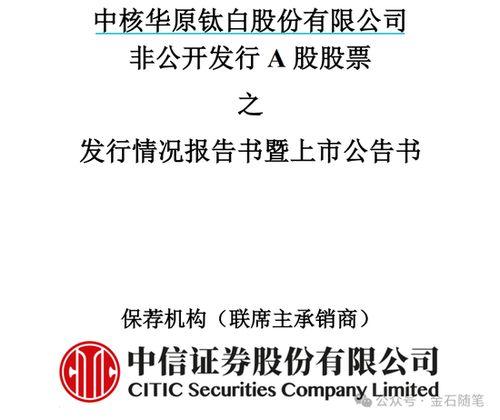 中核钛白最新爆料,揭秘行业变革与技术创新  第2张