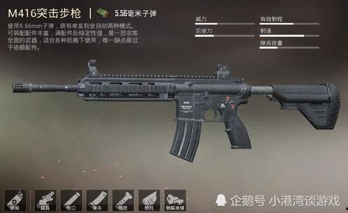 和平精英最新枪皮肤爆料m416,炫酷特效，引领潮流  第1张